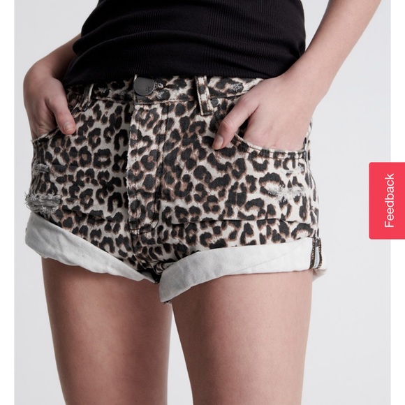 One Teaspoon Denim Short - Picture 1 of 6